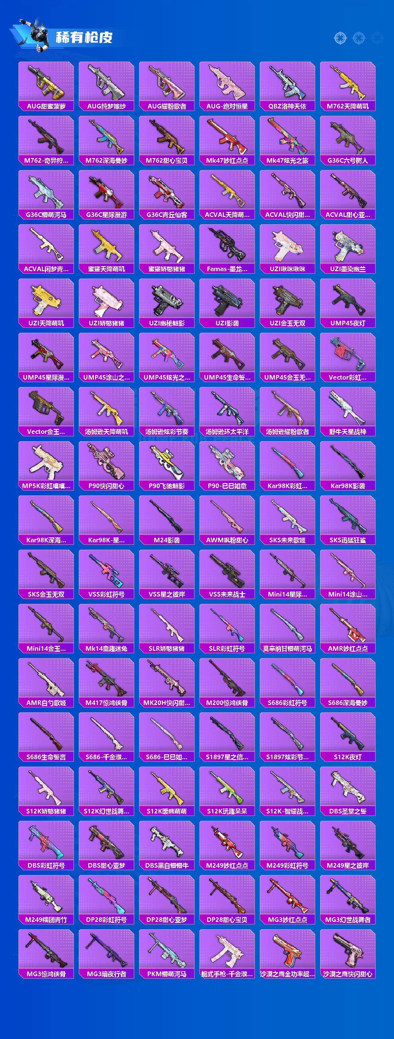 HPLX3455676和平精英账号详情图3