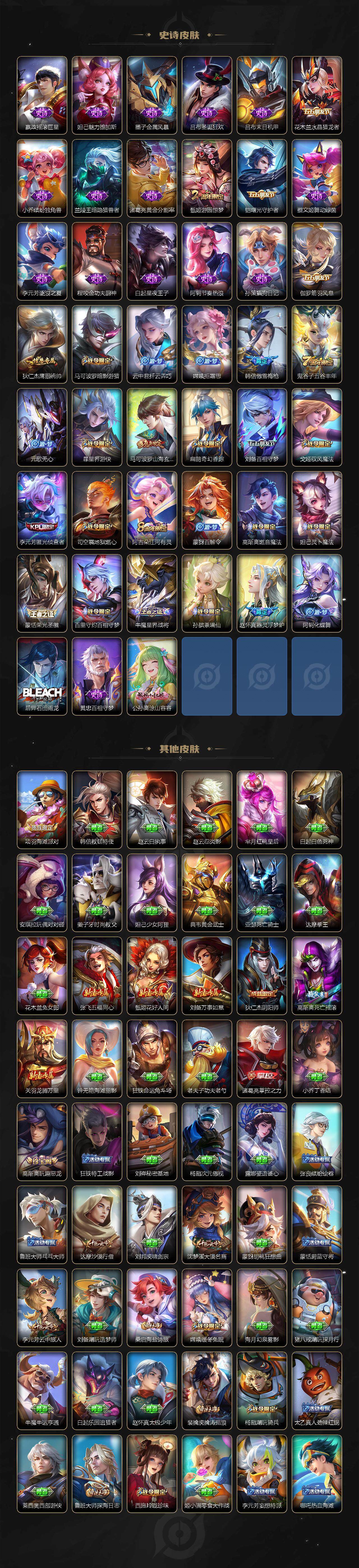 WZXS437913王者荣耀账号详情图3 WZXS437913王者荣耀账号详情图3