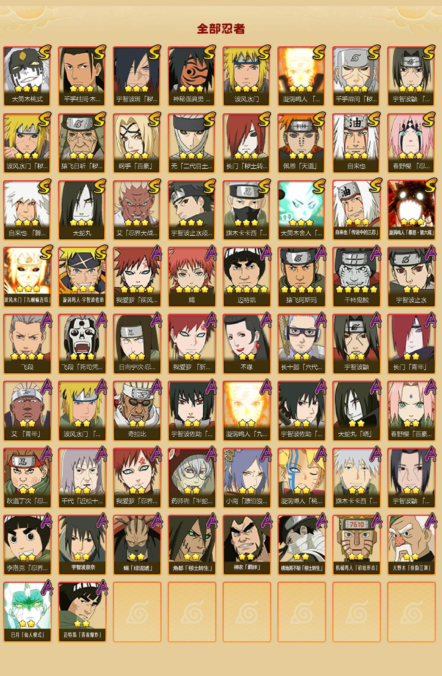 HYCMW46483火影忍者账号详情图3