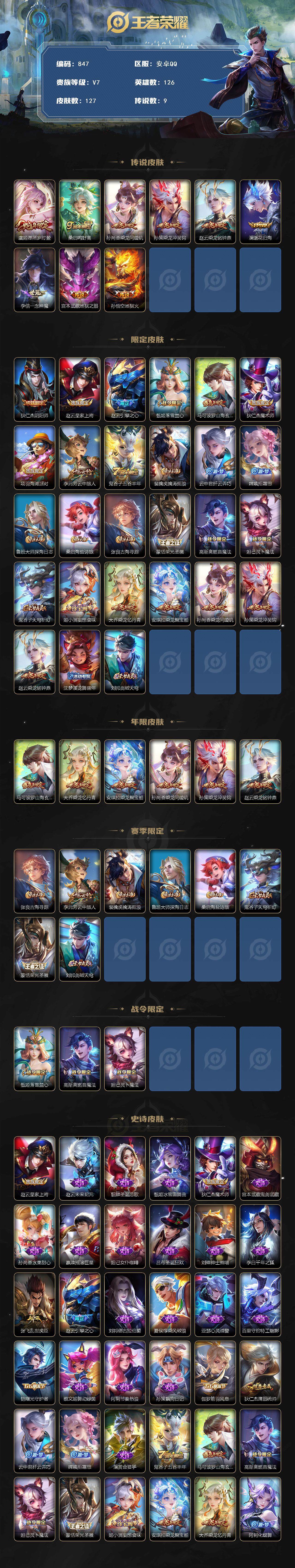 WZLFY42834王者荣耀账号详情图2