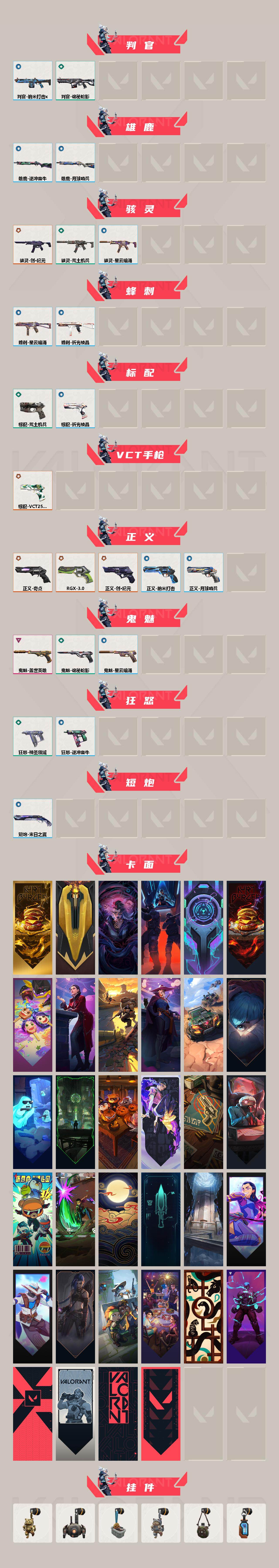 【6.5w库存精氪号黑波之刃.天玄刀.镭切.VCT爪刀.莲花扇.显卡蝴蝶刀.十狂徒三幻影猫猫.侦查.塑水宗.显卡】YXy3826【无二次】【因赛季更新游戏段付以上号为准!】
【套装】：VCT 202