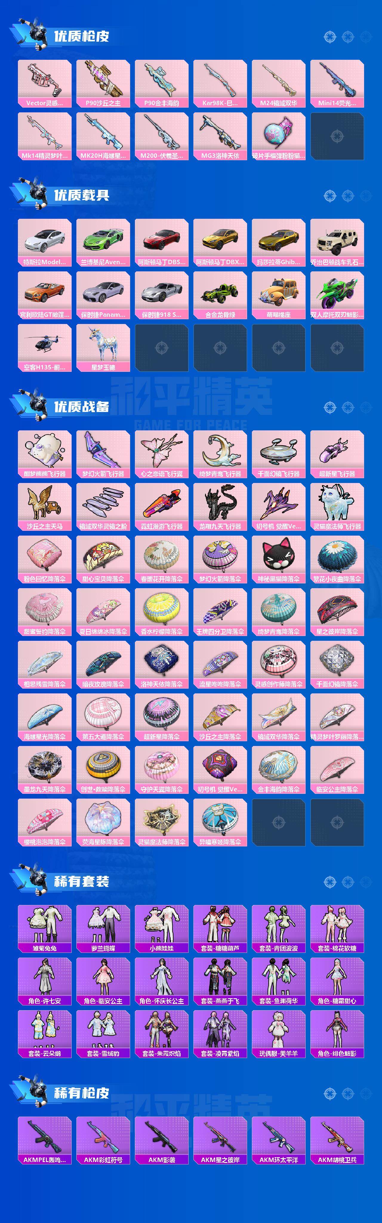 HPLX414866和平精英账号详情图3