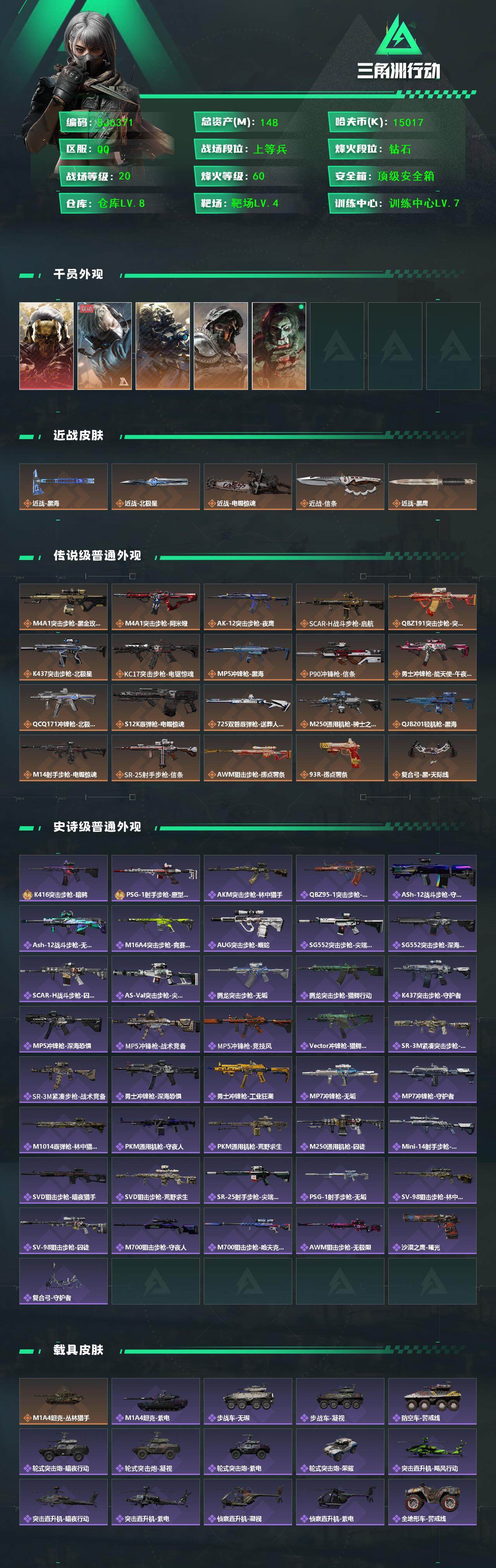 SJZEY40975三角洲行动账号详情图2