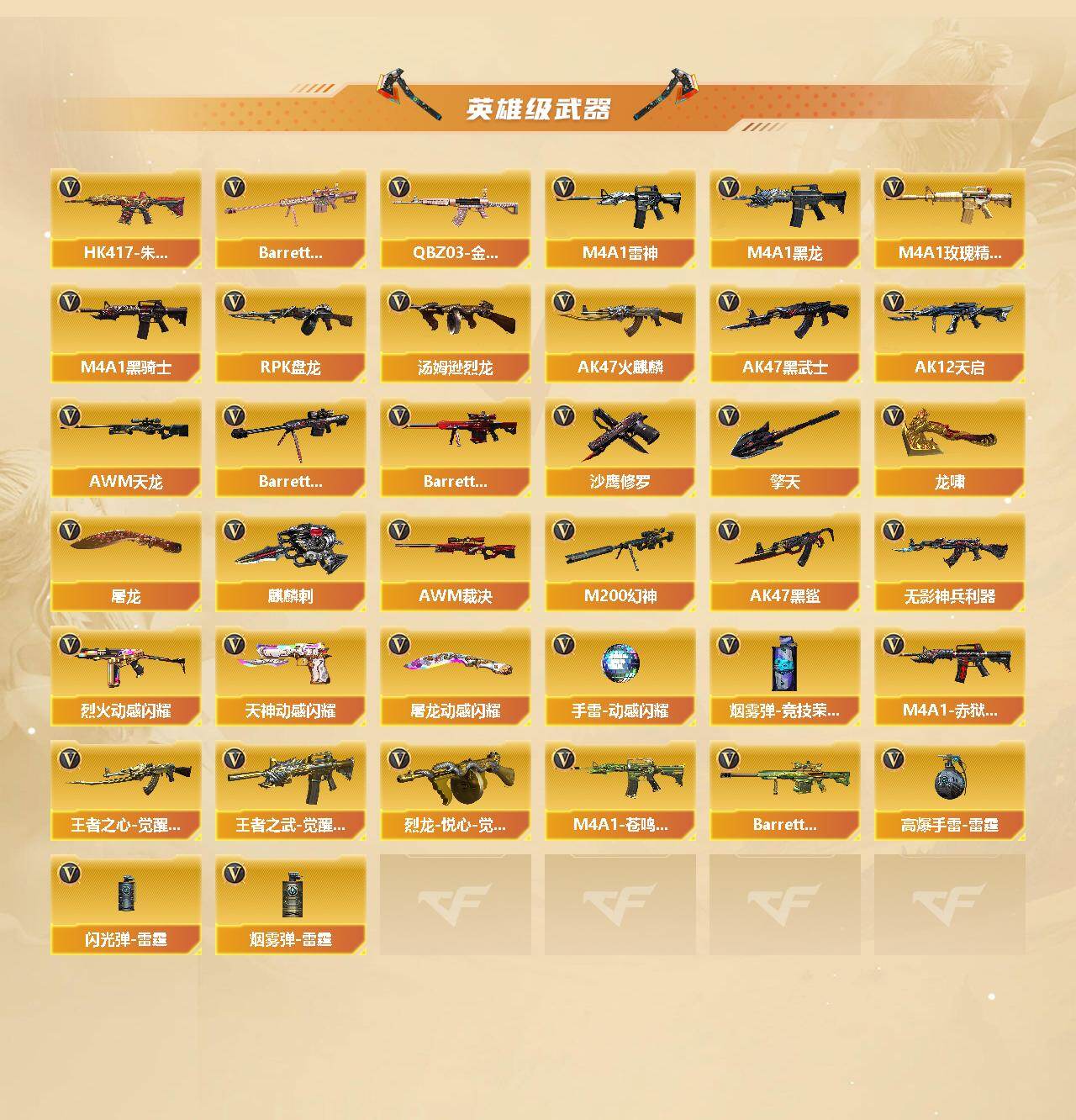 CFCMW421598穿越火线账号详情图3