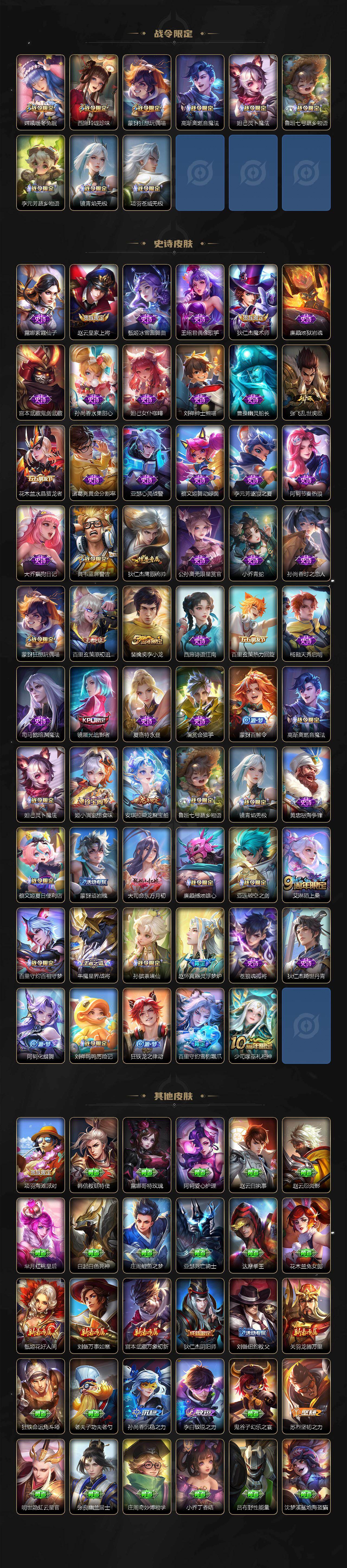 WZ0346087王者荣耀账号详情图3 WZ0346087王者荣耀账号详情图3