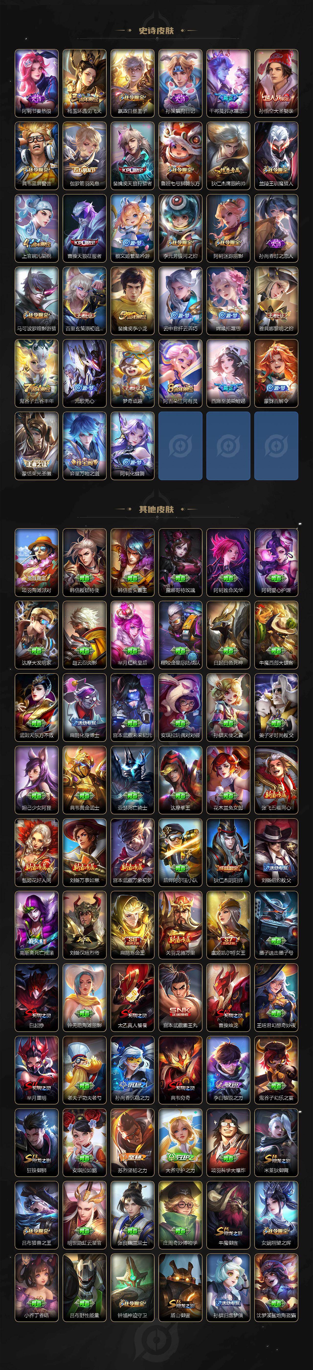 WZ03411724王者荣耀账号详情图4 WZ03411724王者荣耀账号详情图4