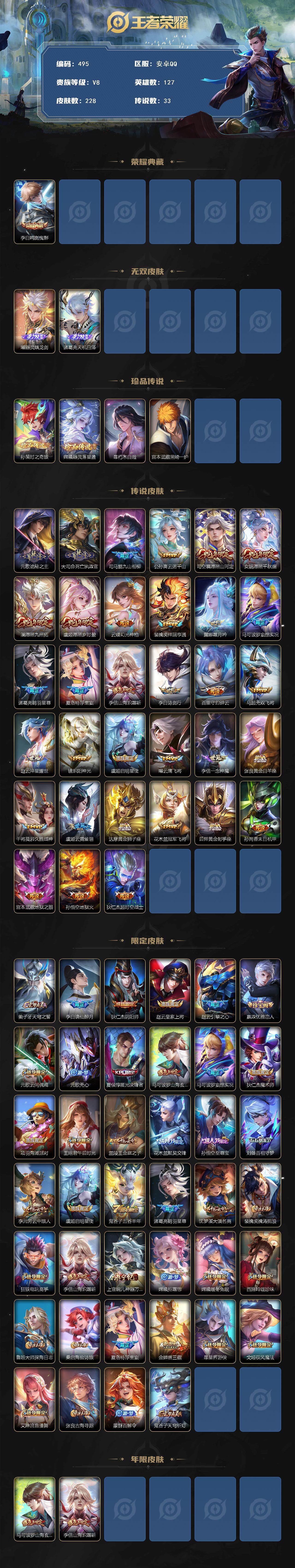 WZCMW496057王者荣耀账号详情图2