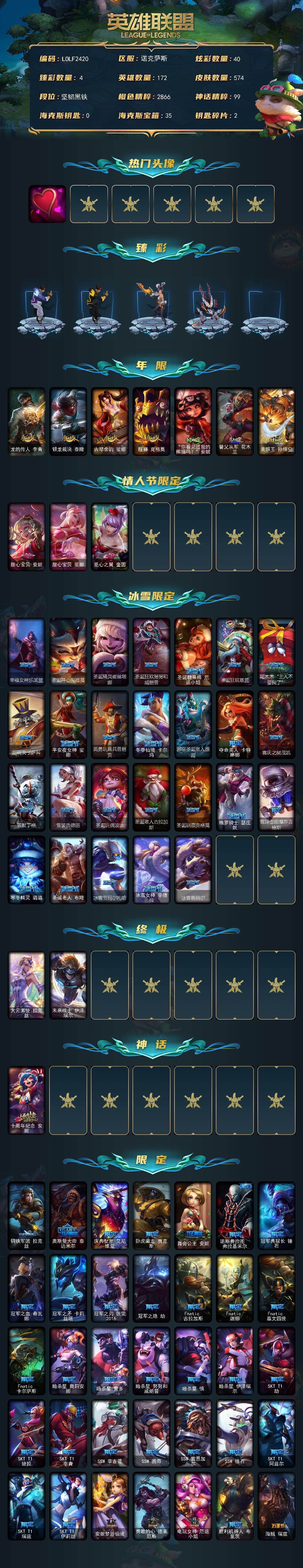 LOLEY47933英雄联盟账号详情图2