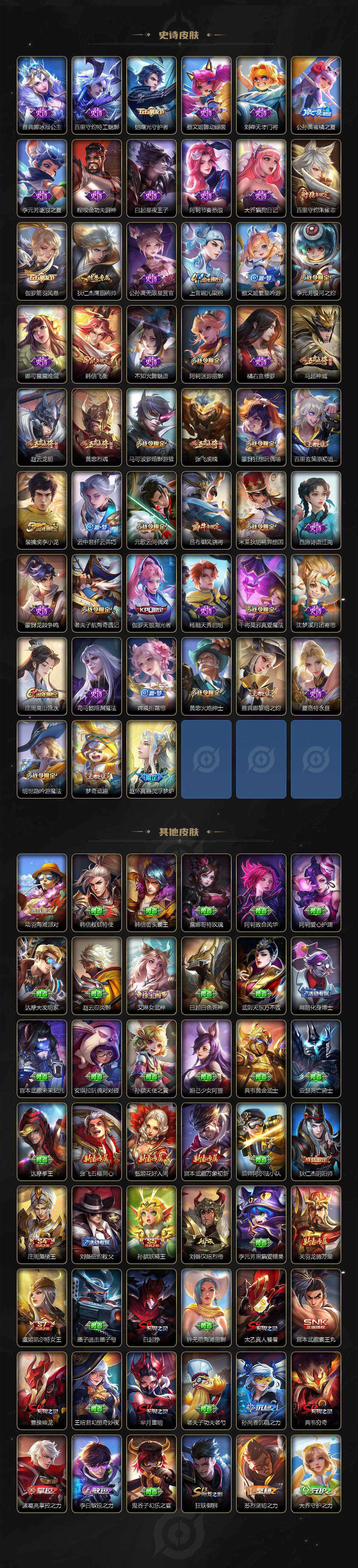 WZ0349199王者荣耀账号详情图4 WZ0349199王者荣耀账号详情图4