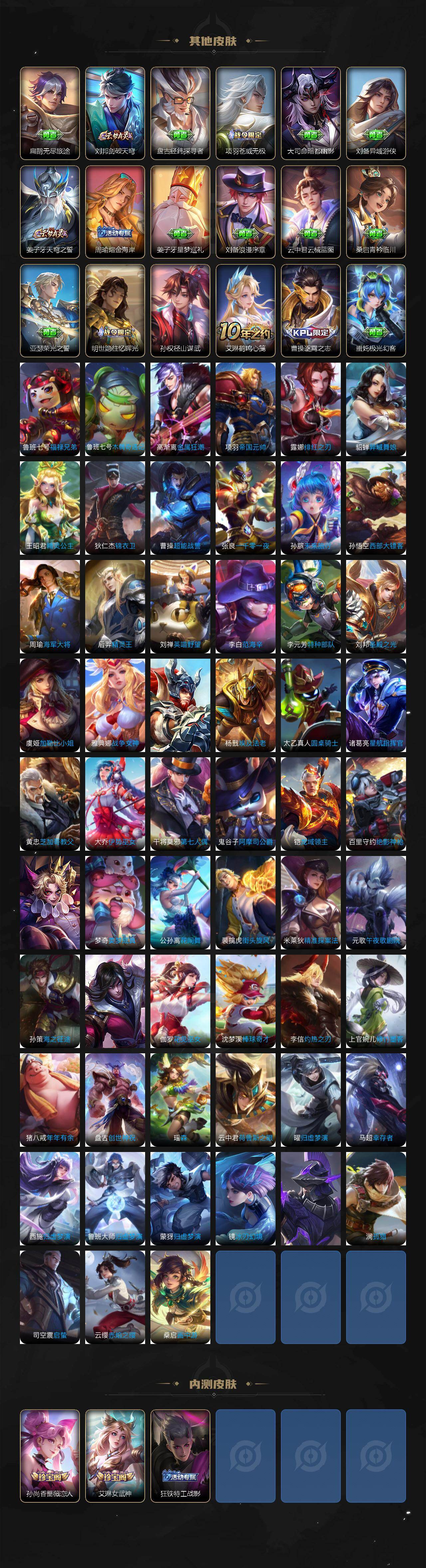 WZ0349159王者荣耀账号详情图5 WZ0349159王者荣耀账号详情图5