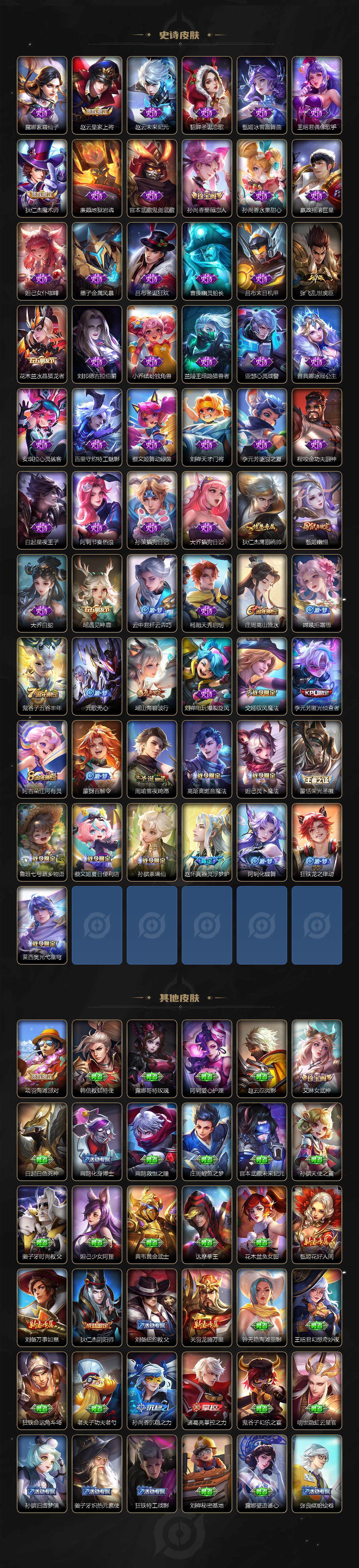 WZCMW47709王者荣耀账号详情图2 WZCMW47709王者荣耀账号详情图2