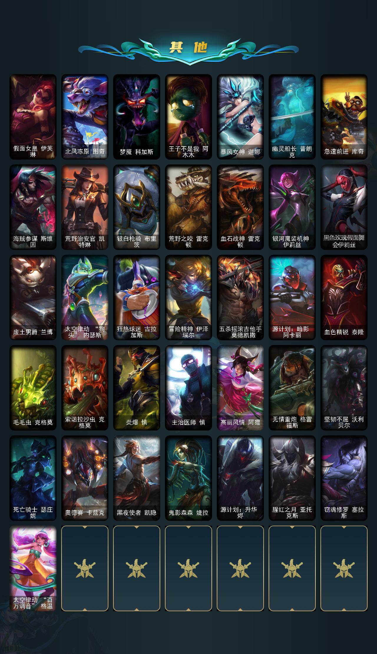 LOLCMW49946英雄联盟账号详情图3