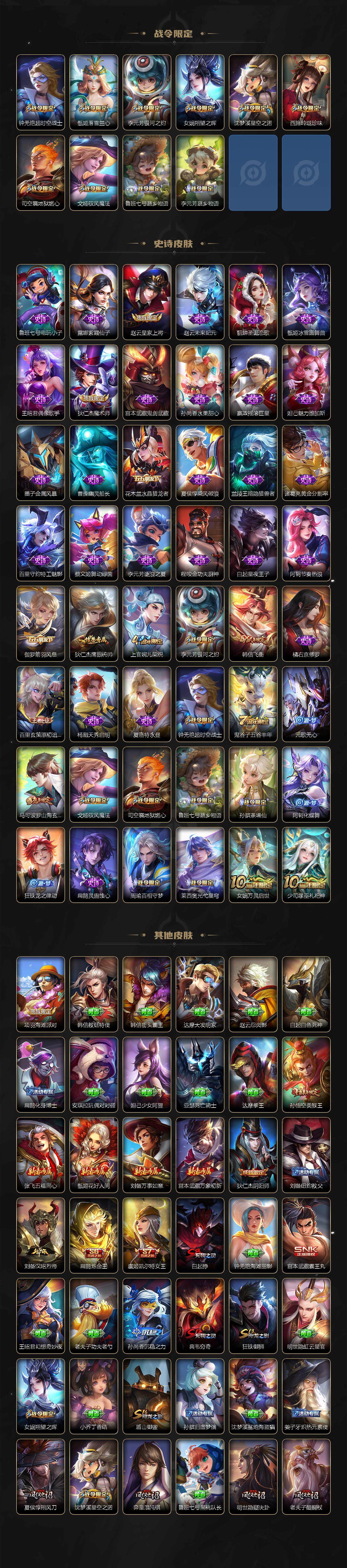 WZ0349142王者荣耀账号详情图3 WZ0349142王者荣耀账号详情图3