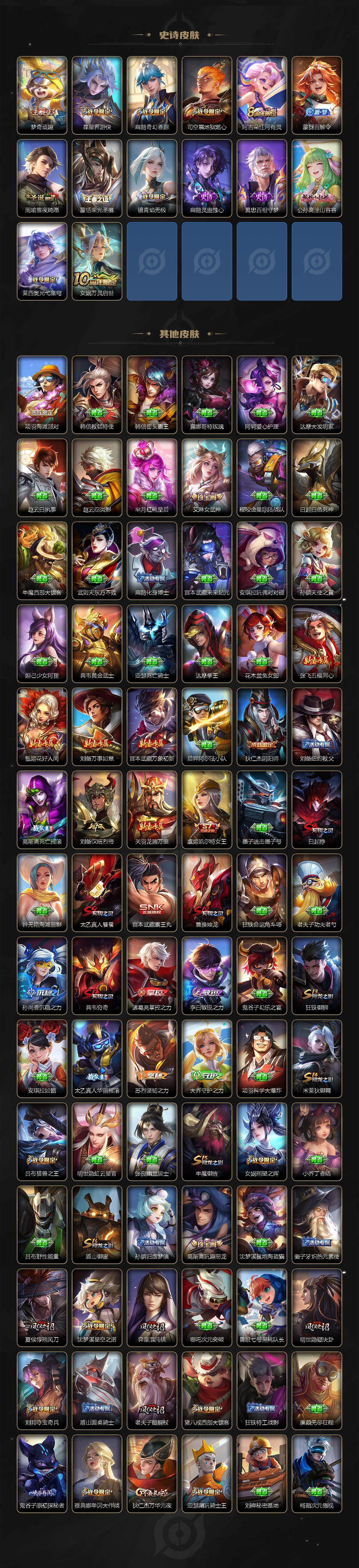 WZ0349174王者荣耀账号详情图5 WZ0349174王者荣耀账号详情图5