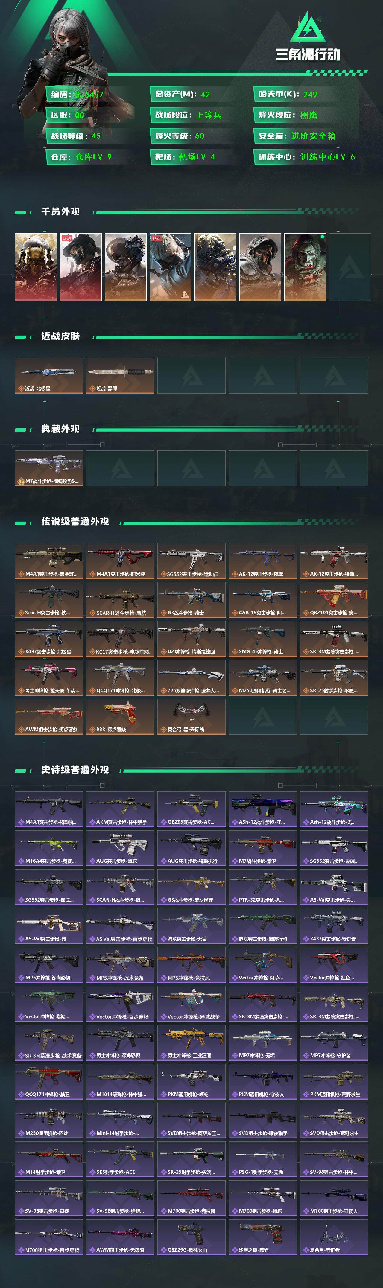 SJZQM42811三角洲行动账号详情图3 SJZQM42811三角洲行动账号详情图3