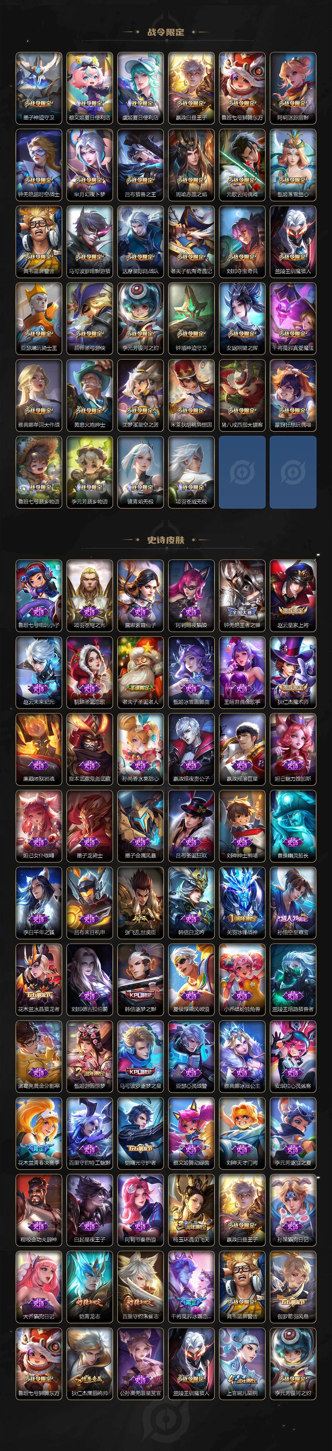 WZLX464266王者荣耀账号详情图4