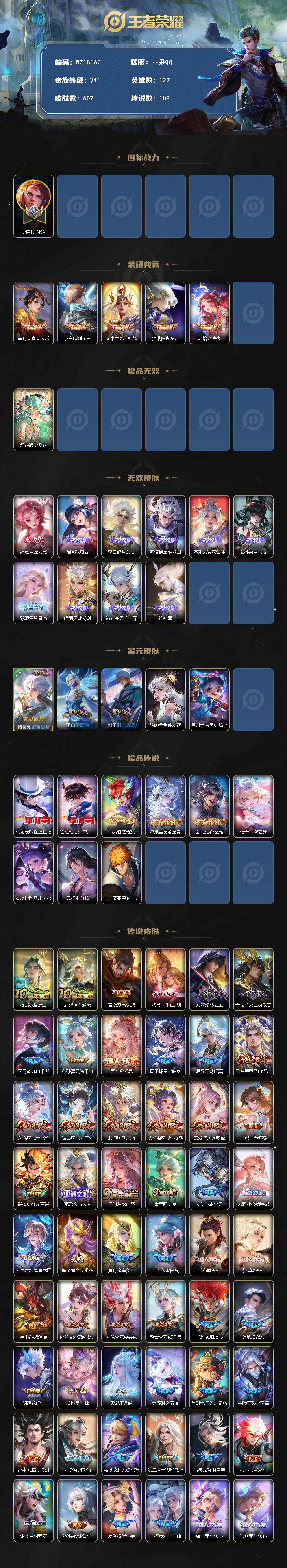 WZ0348359王者荣耀账号详情图2