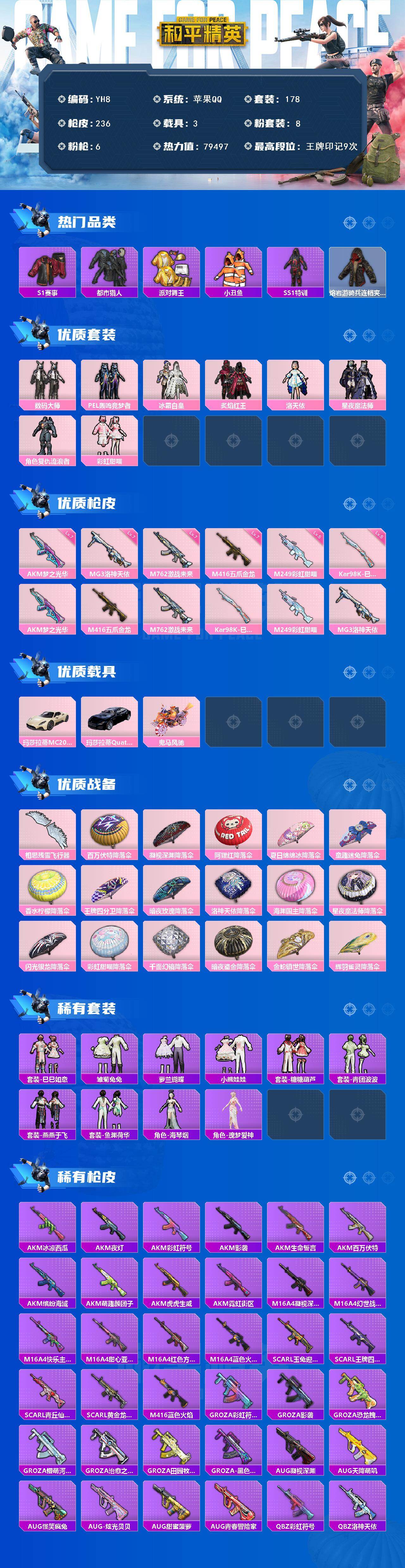 HPCMW450311和平精英账号详情图2