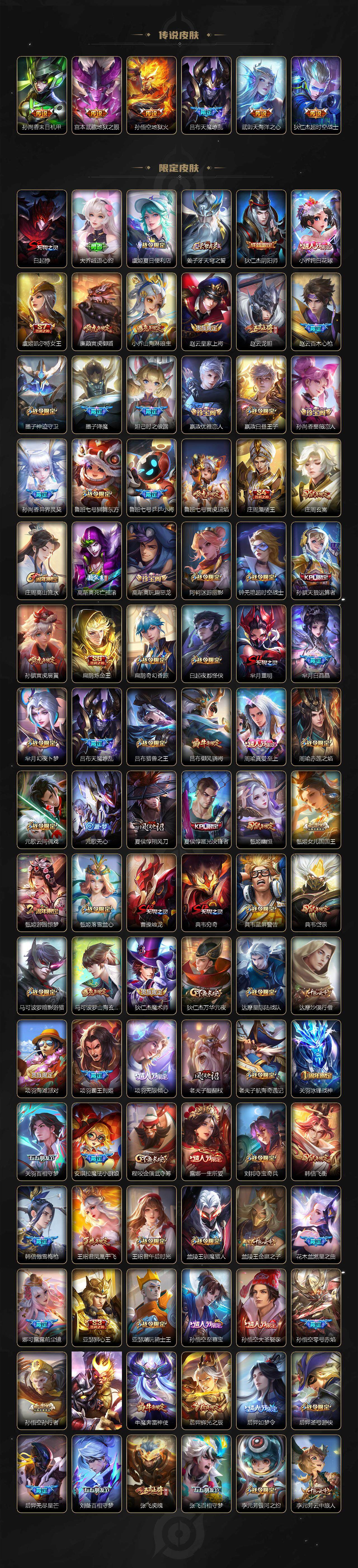 WZ0348856王者荣耀账号详情图3 WZ0348856王者荣耀账号详情图3