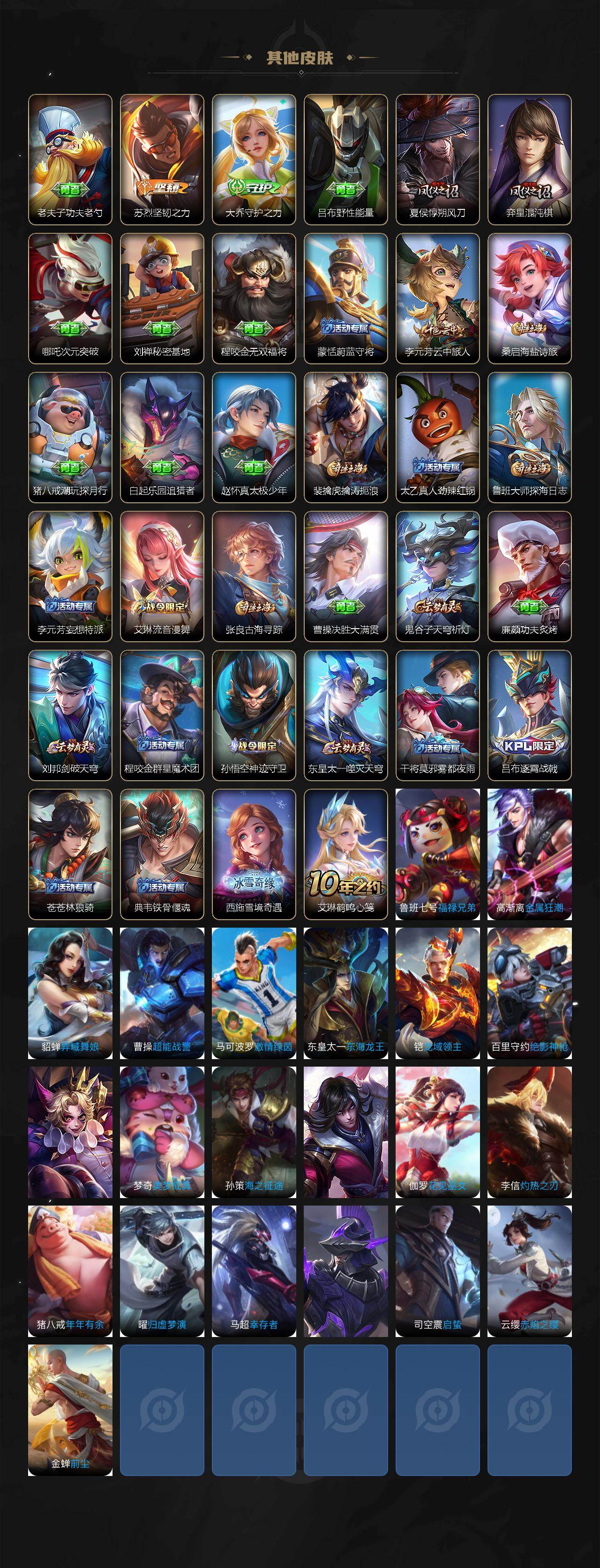 WZXS438409王者荣耀账号详情图3 WZXS438409王者荣耀账号详情图3