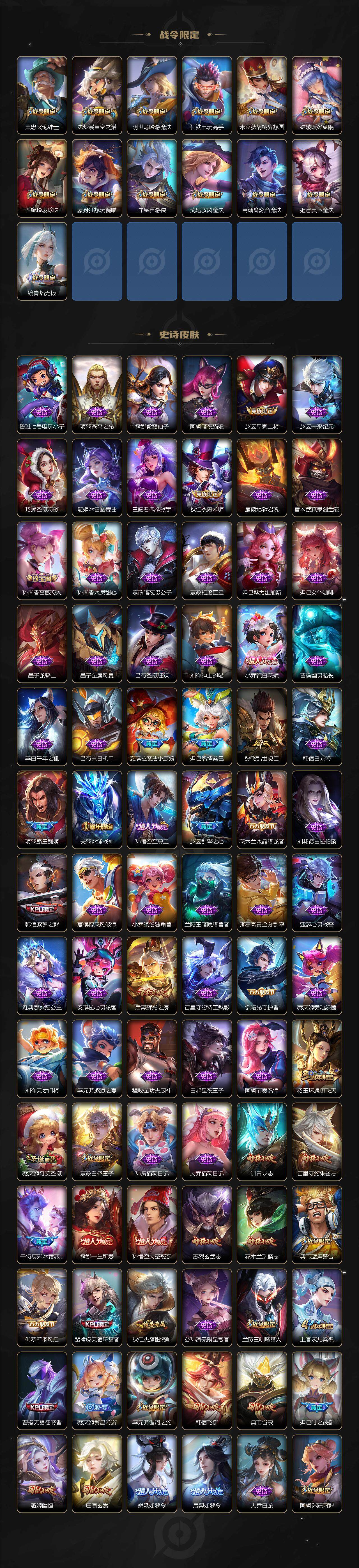 WZ0348874王者荣耀账号详情图6 WZ0348874王者荣耀账号详情图6