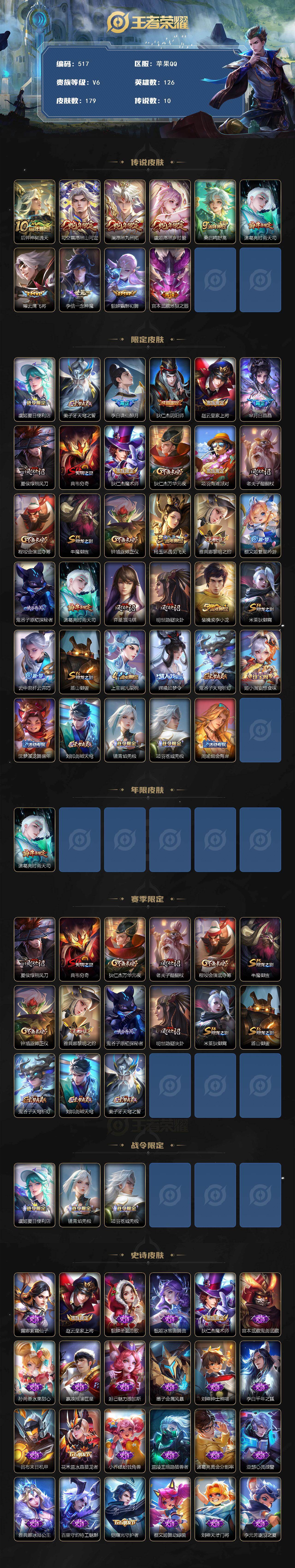 WZCMW495482王者荣耀账号详情图2