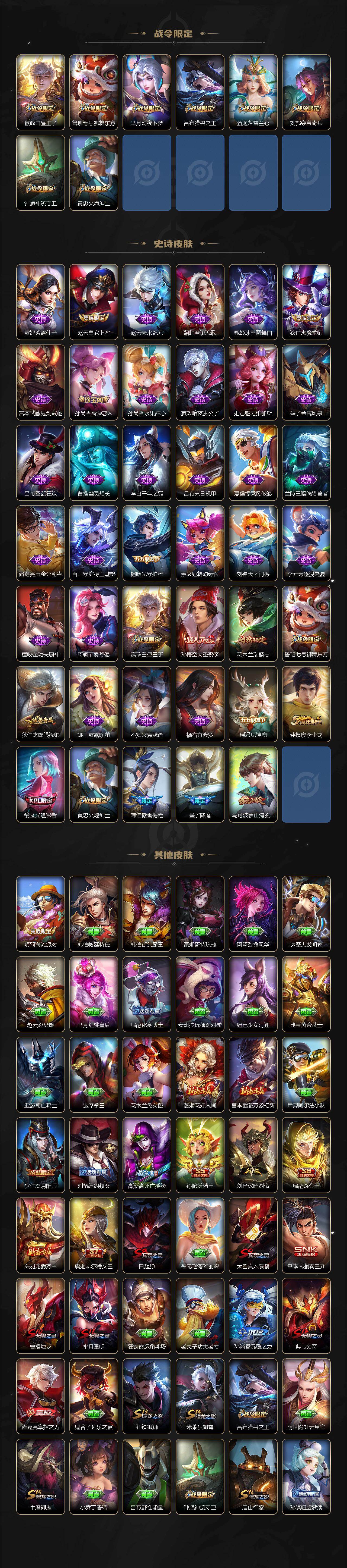 WZLX462963王者荣耀账号详情图3