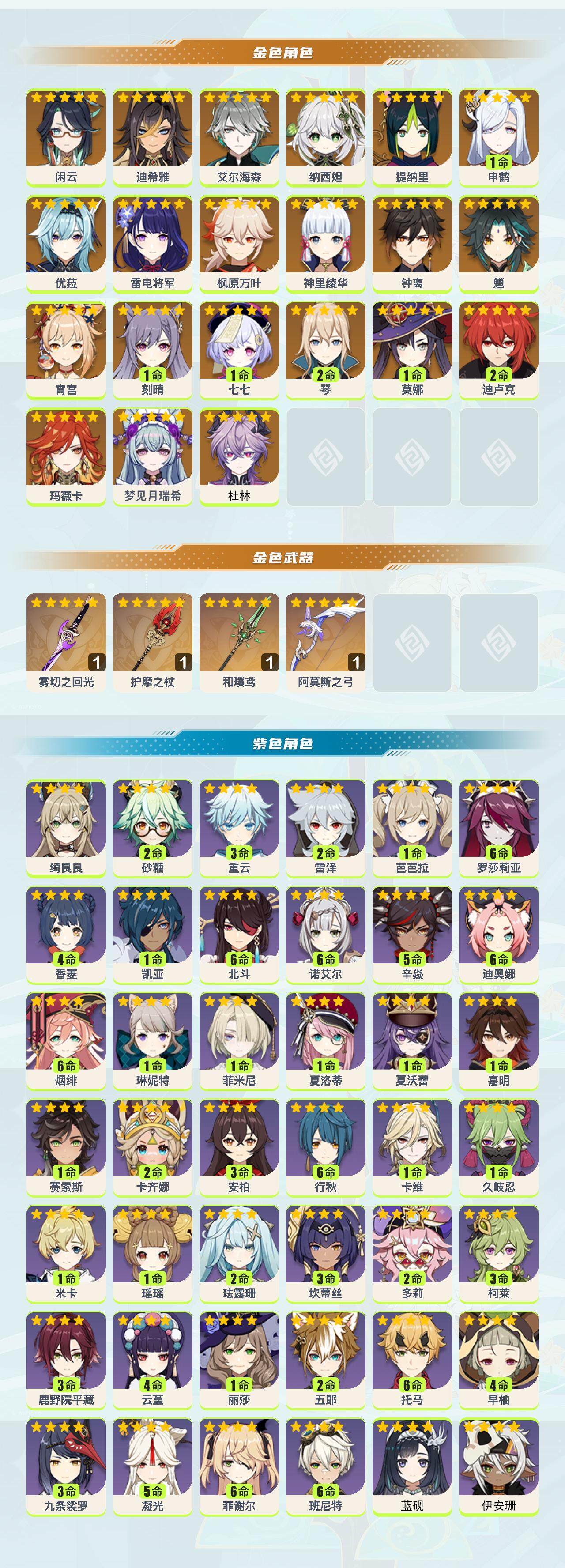 YSEY40181原神账号详情图2