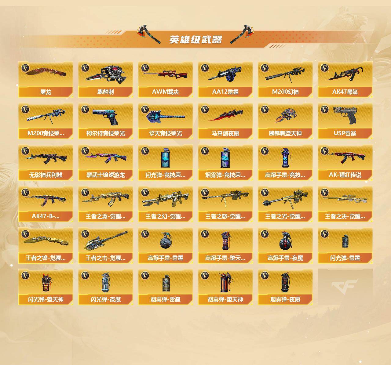 CFCMW421795穿越火线账号详情图3