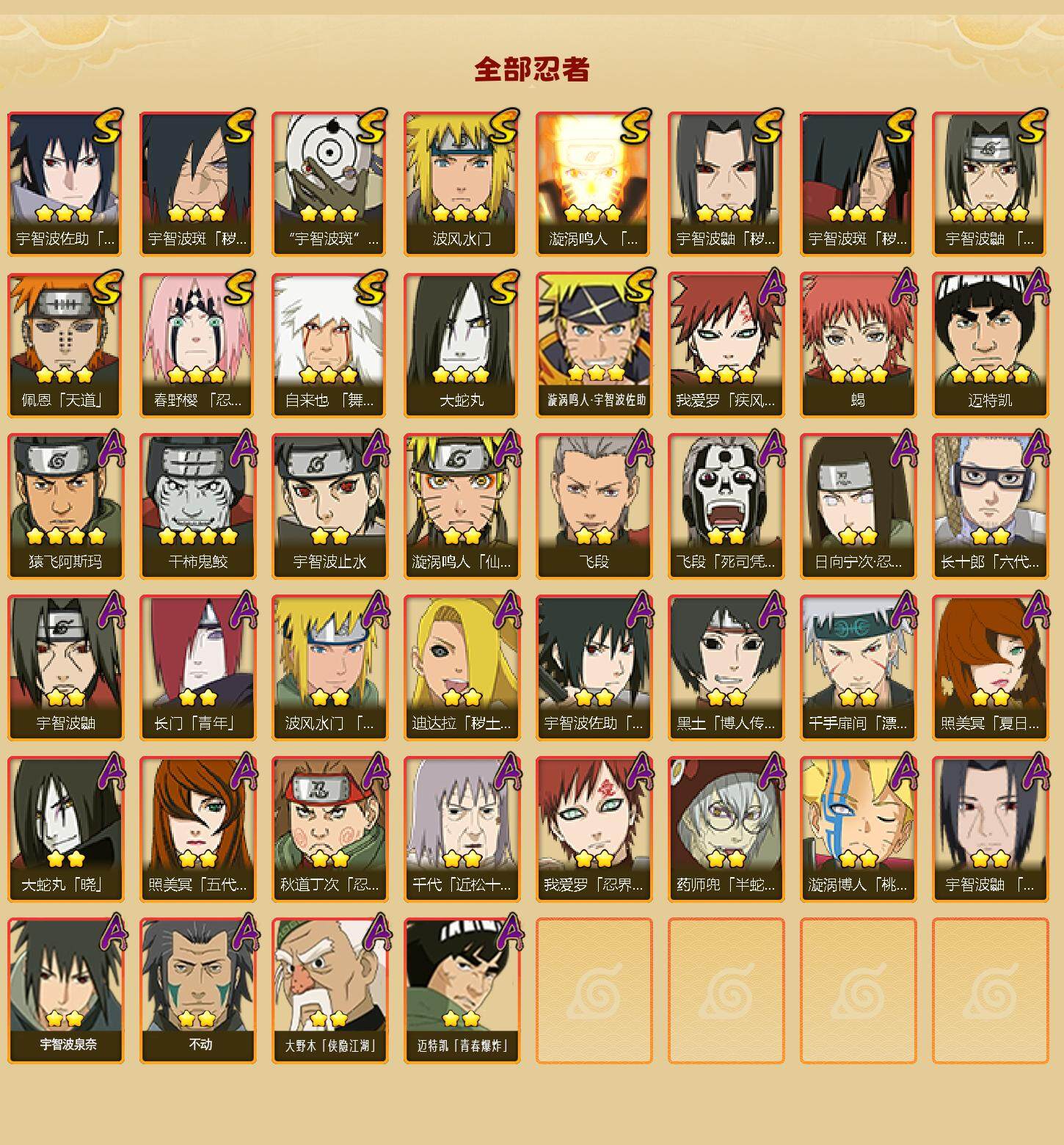 HYQM41017火影忍者账号详情图3