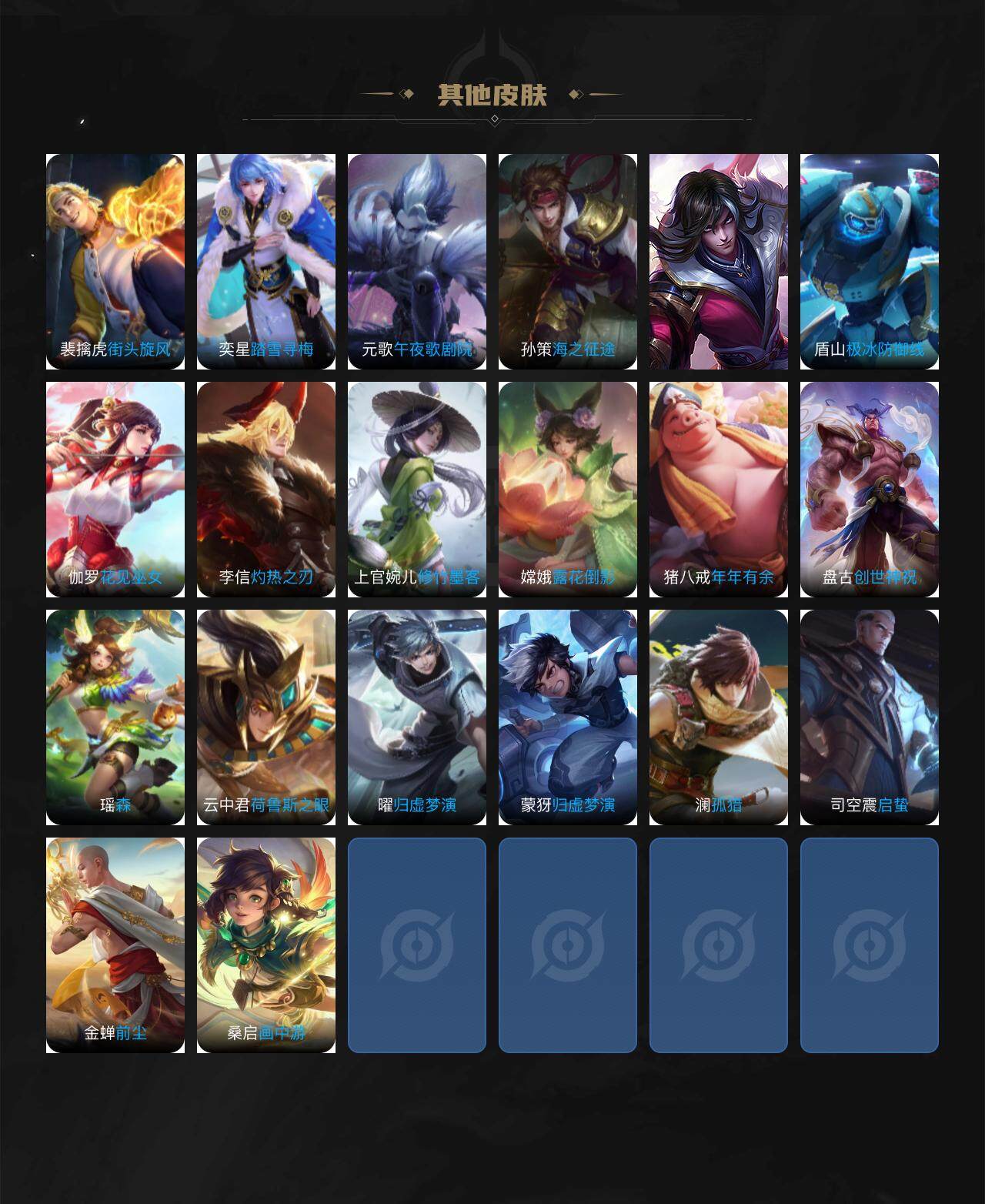 WZ03414473王者荣耀账号详情图5