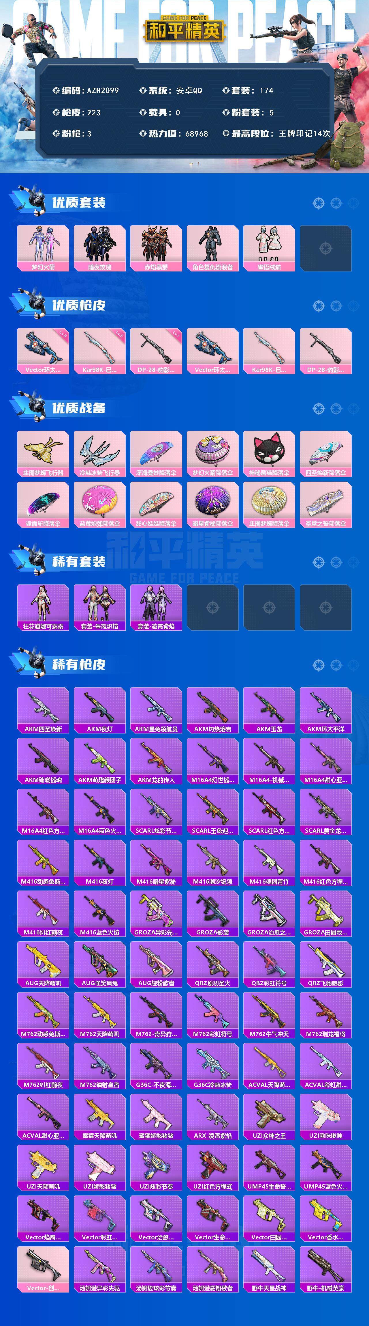 HPCMW48232和平精英账号详情图2