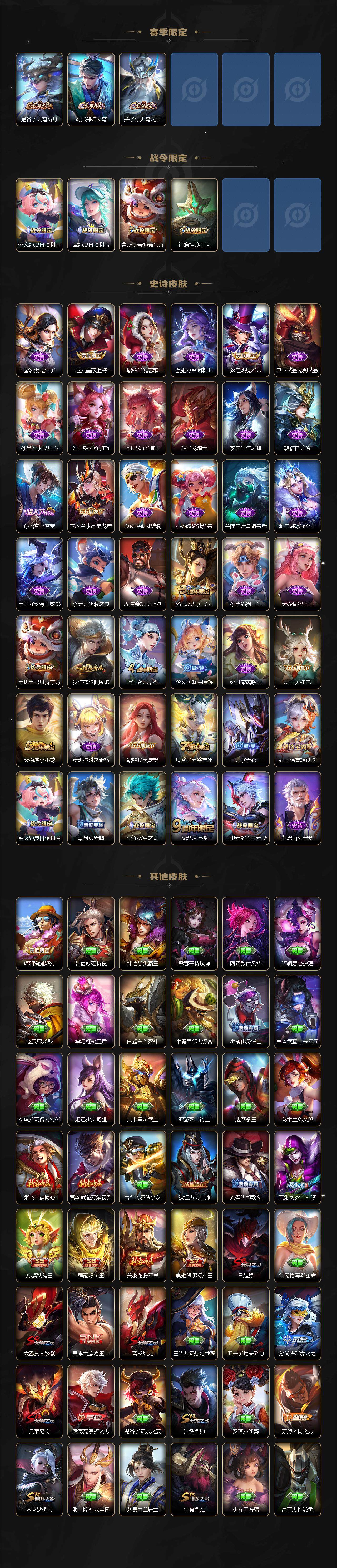 WZ03414507王者荣耀账号详情图3