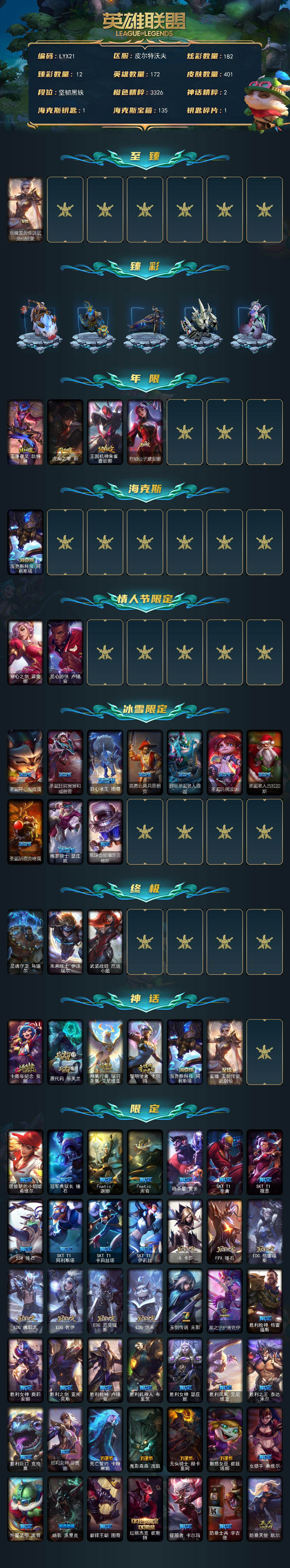 LOLCMW48397英雄联盟账号详情图2