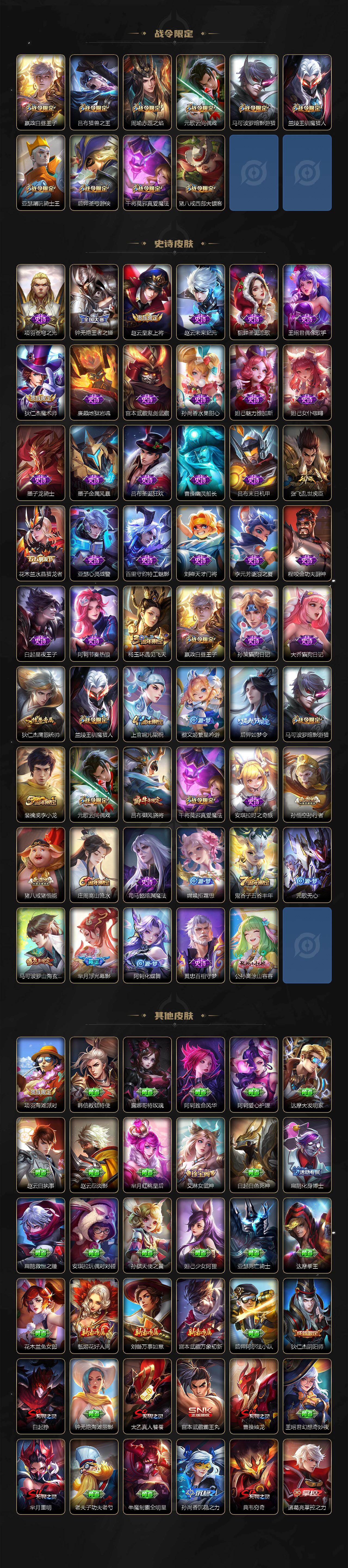 WZJZ425700王者荣耀账号详情图3