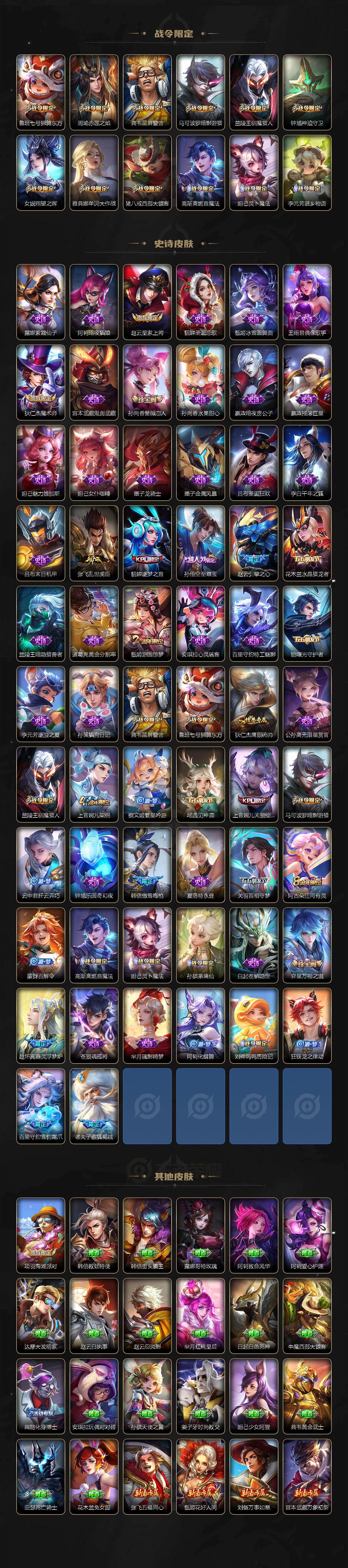 WZLX463114王者荣耀账号详情图3