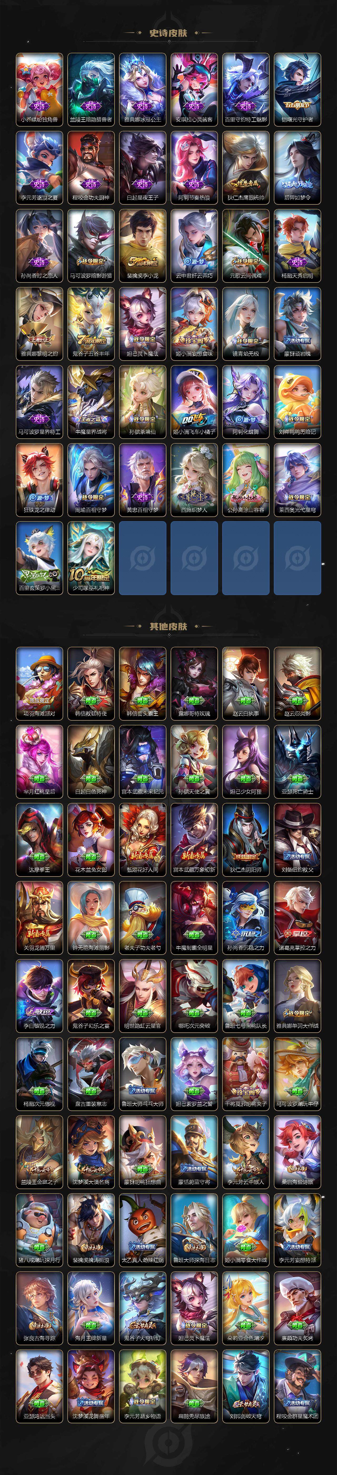 WZ03414503王者荣耀账号详情图3 WZ03414503王者荣耀账号详情图3