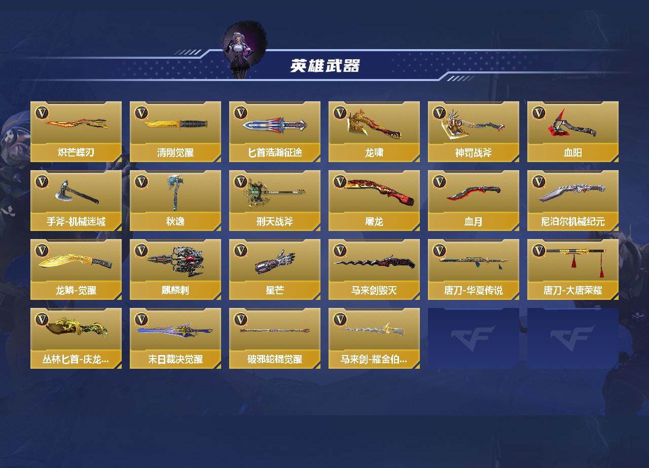 CFMEY40988枪战王者账号详情图3