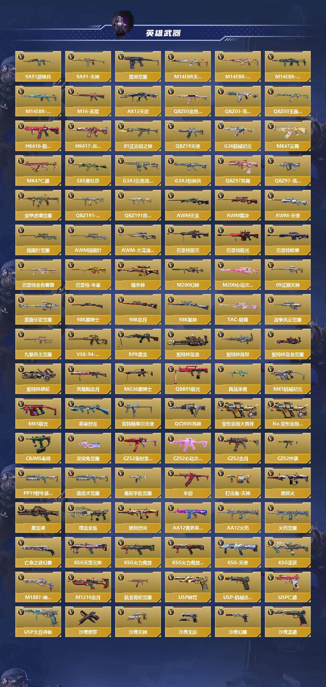 CFMQM41067枪战王者账号详情图4