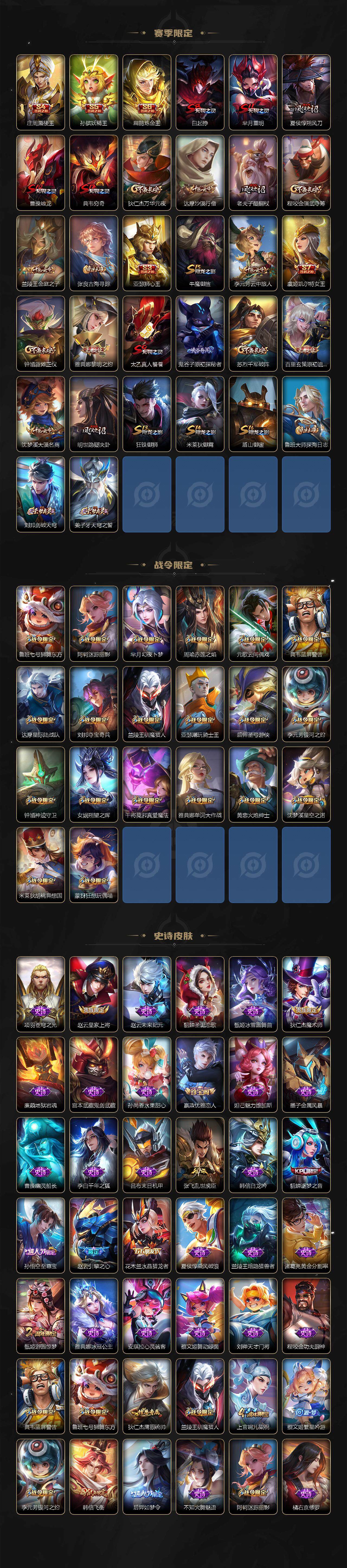 WZ03414490王者荣耀账号详情图3