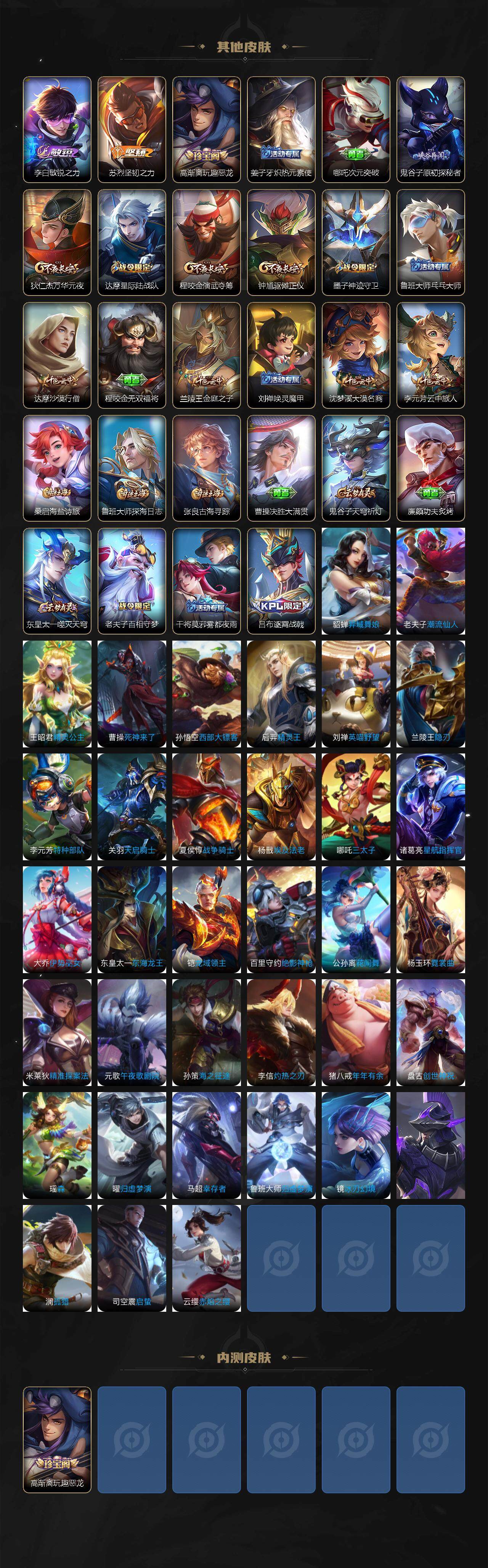 WZCMW416801王者荣耀账号详情图3 WZCMW416801王者荣耀账号详情图3