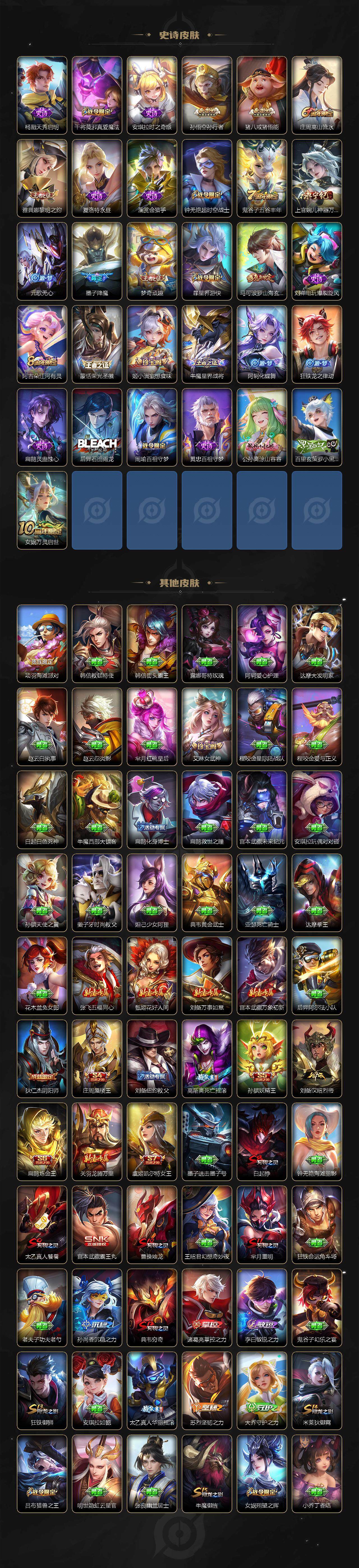 WZ03418157王者荣耀账号详情图5 WZ03418157王者荣耀账号详情图5