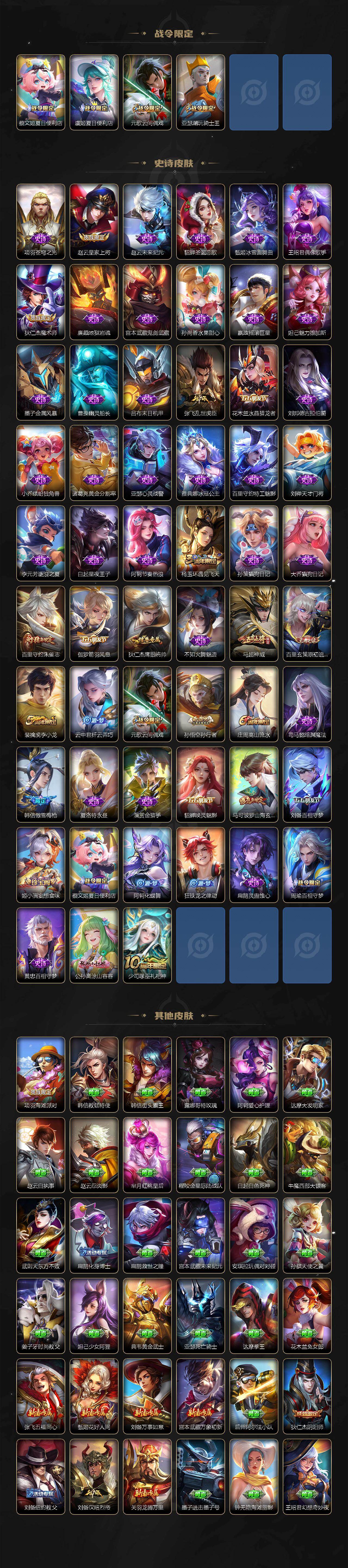 WZXS445524王者荣耀账号详情图3