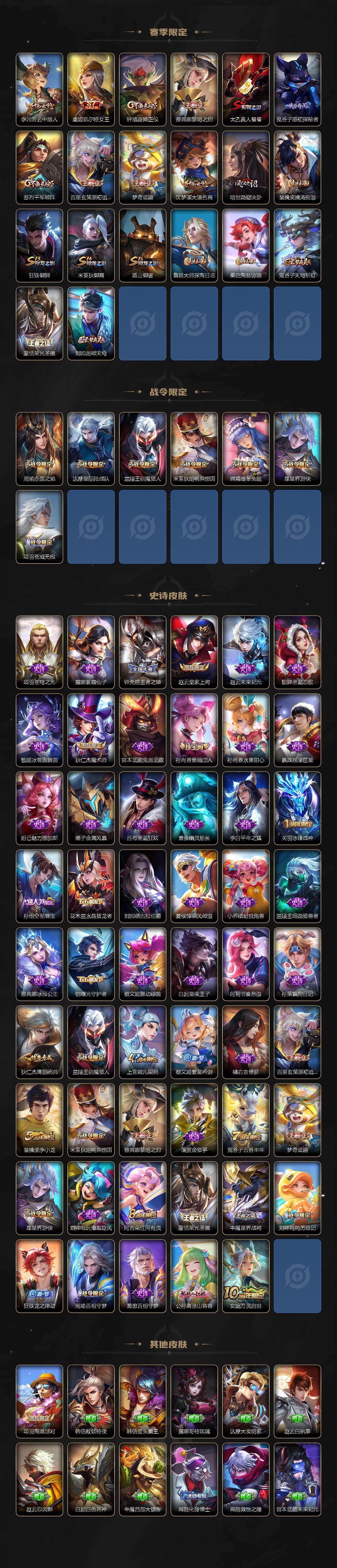 WZLE469784王者荣耀账号详情图3