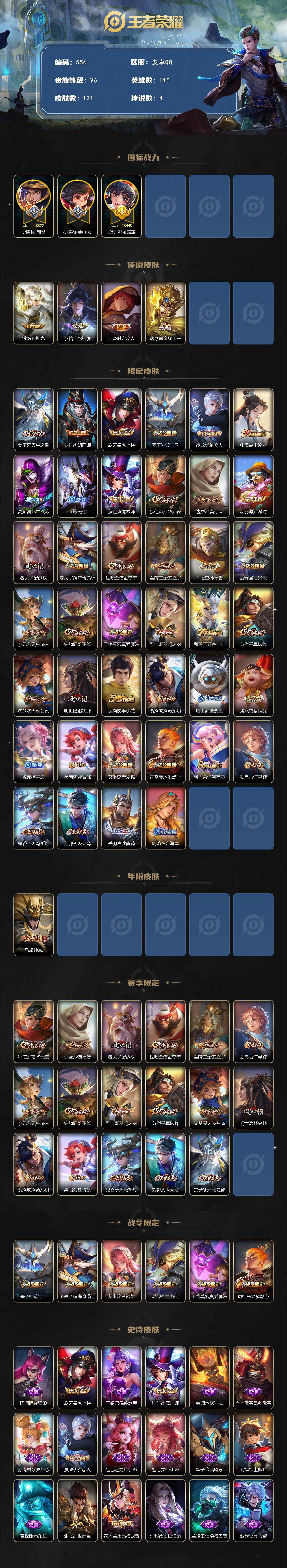 WZCMW495680王者荣耀账号详情图2