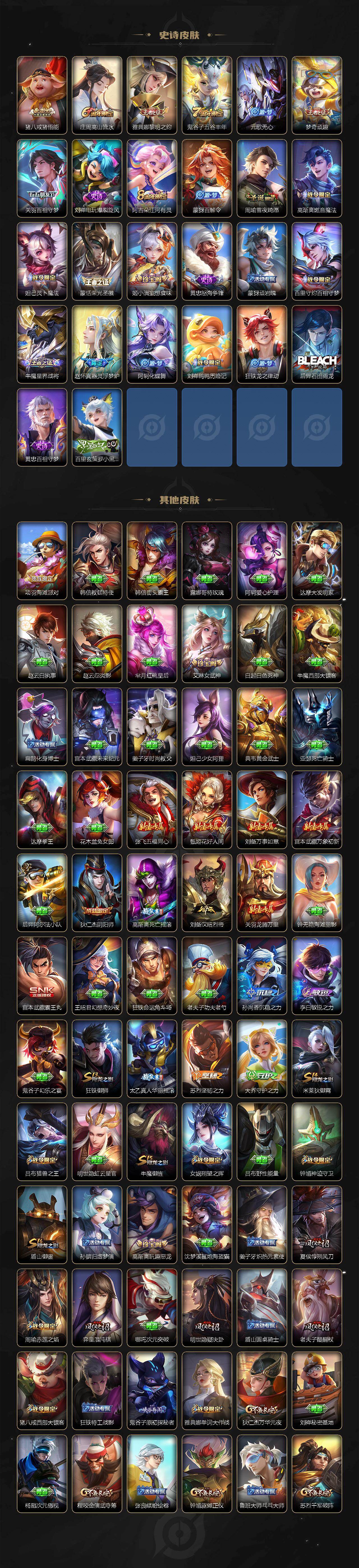 WZLX470355王者荣耀账号详情图4 WZLX470355王者荣耀账号详情图4