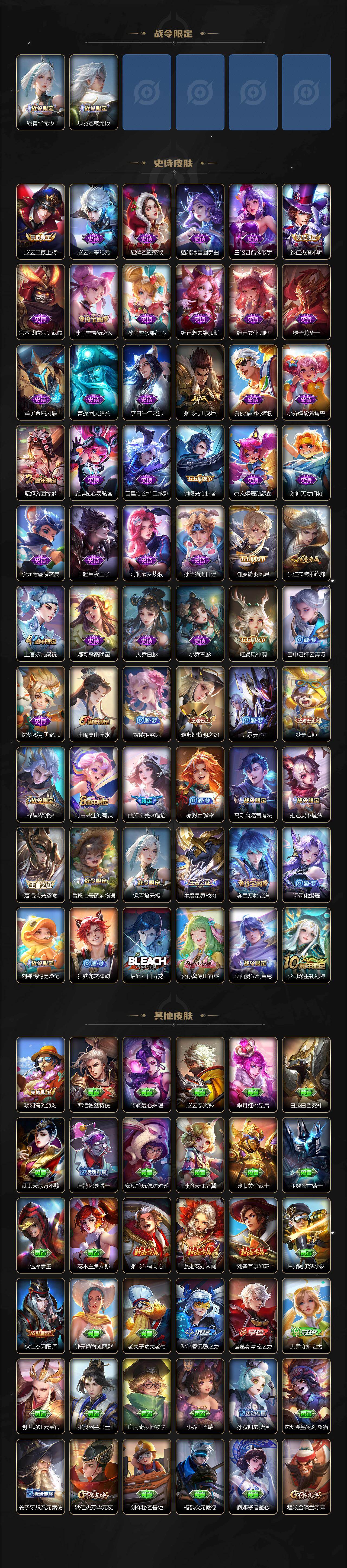 WZJZ439230王者荣耀账号详情图3