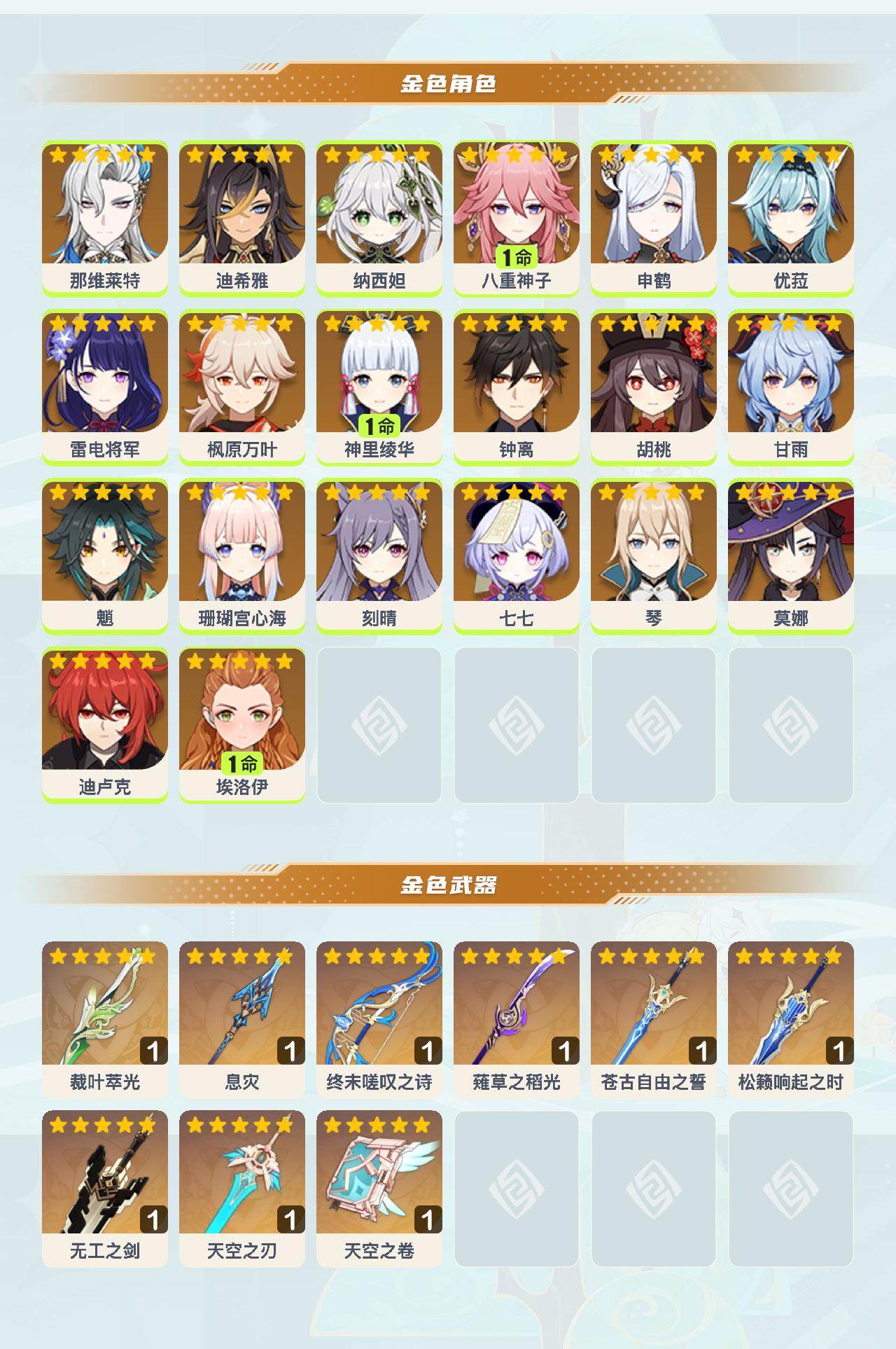 YSEY40344原神账号详情图4