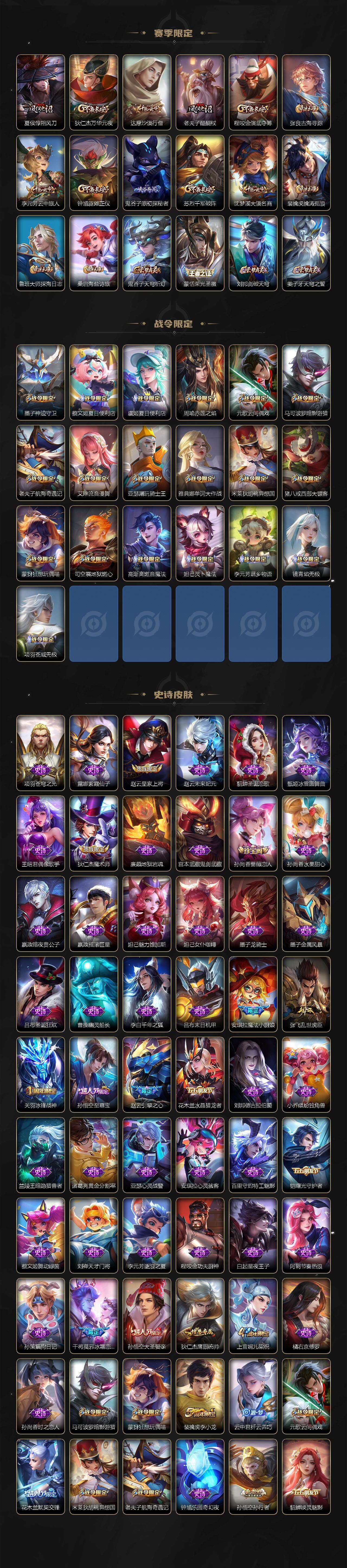 WZ03418685王者荣耀账号详情图3