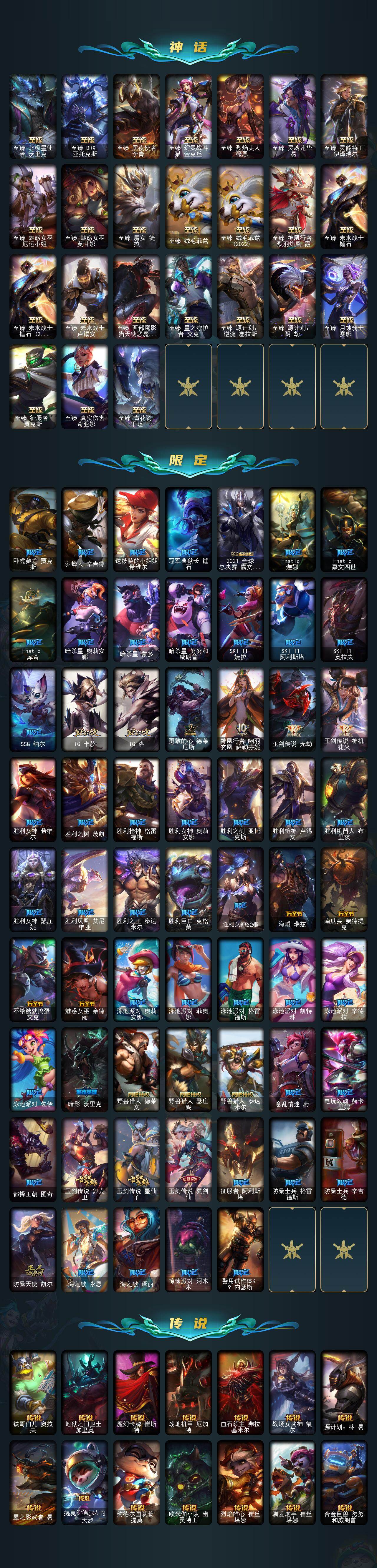 LOLCMW49564英雄联盟账号详情图3